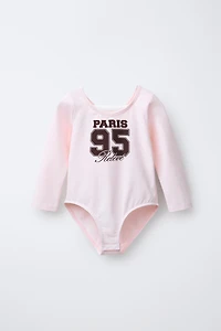 DOUBLE NUMBER BODYSUIT