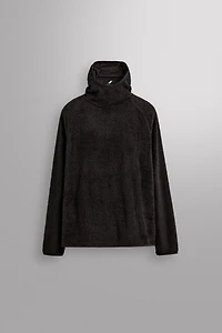 TEXTURED SKI FLEECE HOODIE