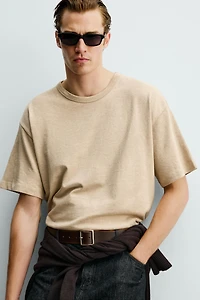 T-SHIRT STRUCTURÉ RELAXED FIT