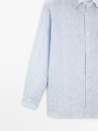 Regular fit striped shirt