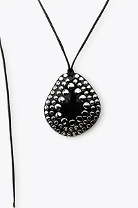 LOT DE 2 COLLIERS LACET PIÈCES CLOUTÉES