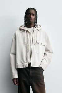 RELAXED FIT DENIM JACKET