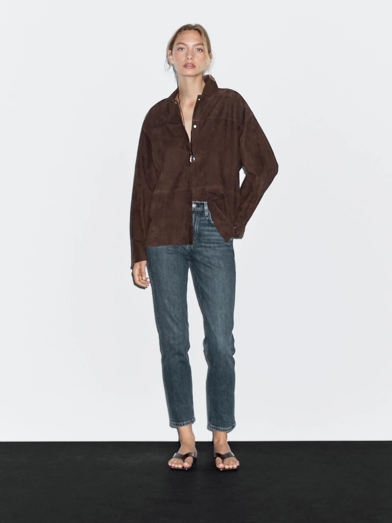 Mid-rise slim fit jeans