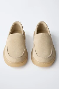 LEATHER BOAT SHOES