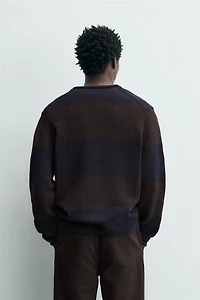 STRIPED JACQUARD JUMPER