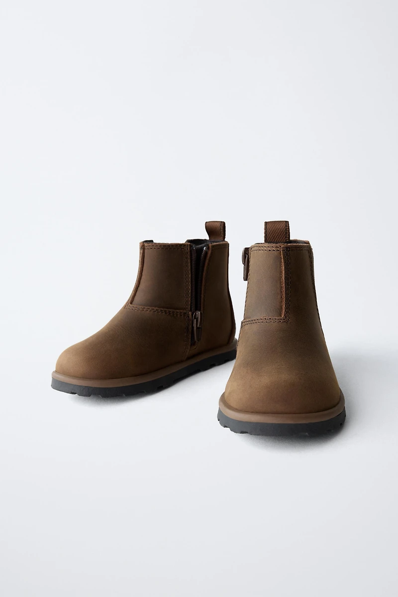 BOTTES EN CUIR TENDANCE