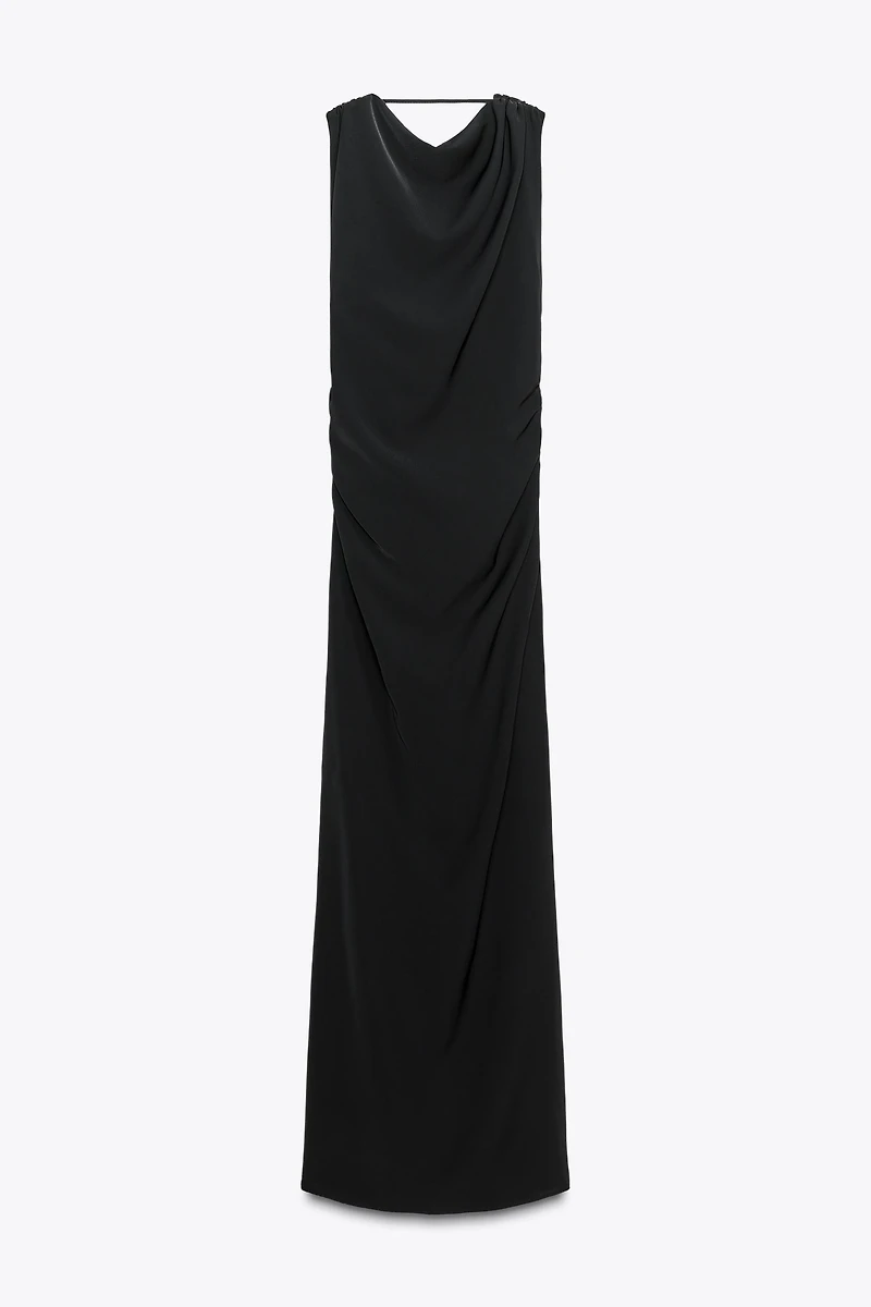 OPEN BACK MAXI DRESS