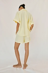 SHORT FLUIDE À TAILLE ÉLASTIQUE