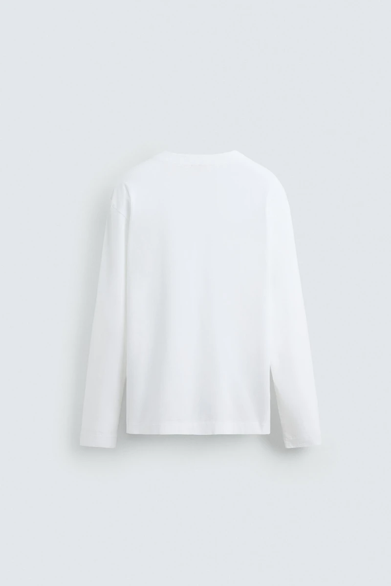 BUTTON NECK T-SHIRT