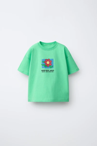 FLORAL PRINT T-SHIRT