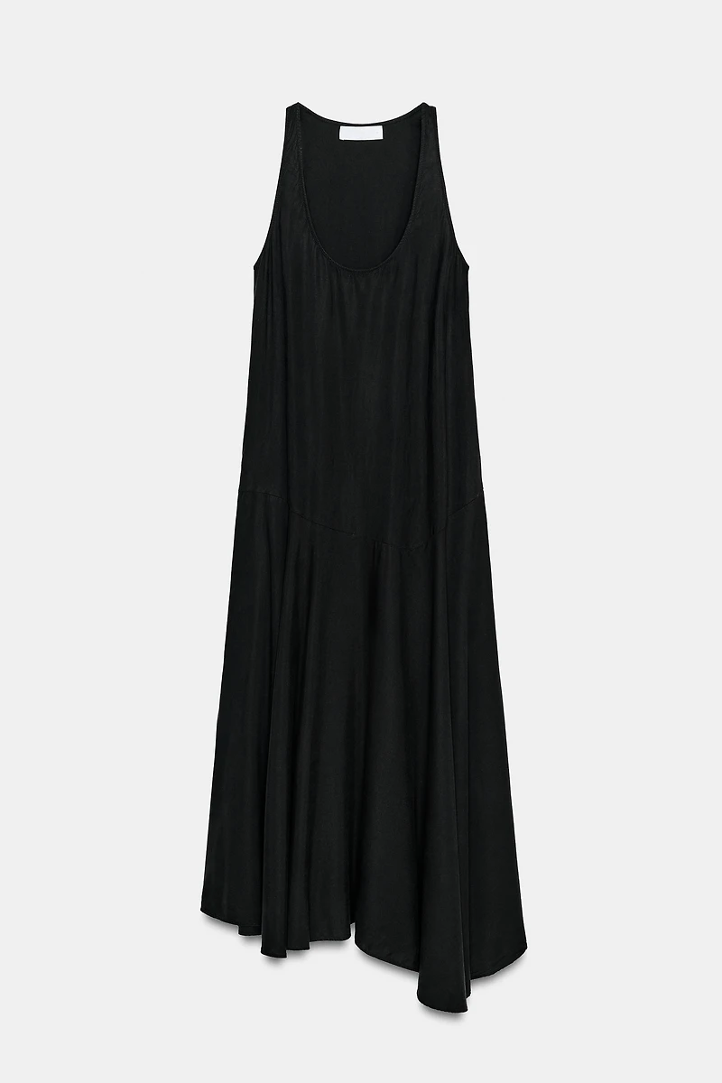 LYOCELL MIDI DRESS