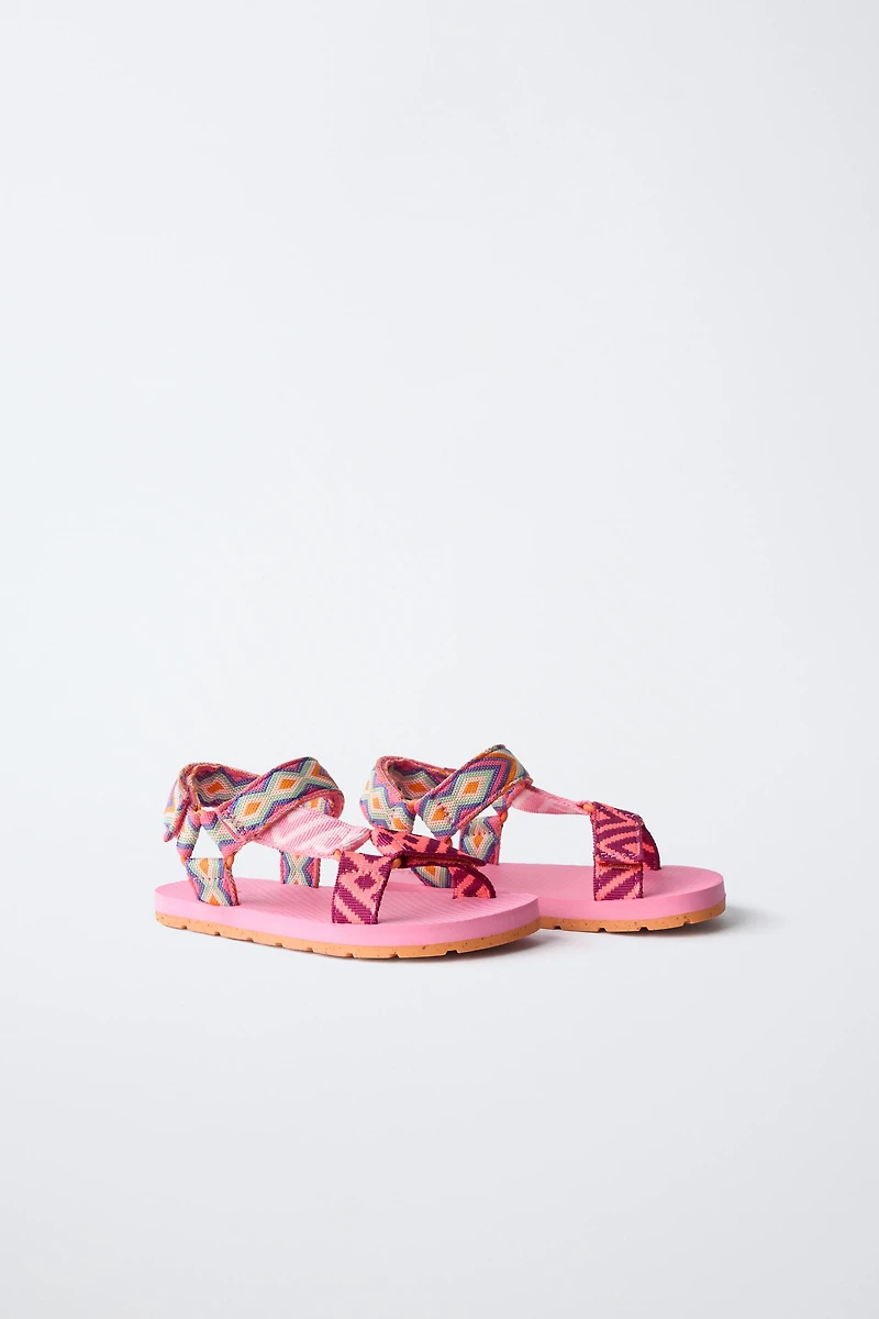 EMBROIDERED SANDALS