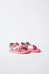 EMBROIDERED SANDALS