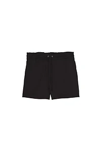 COTTON PAPERBAG WAIST SHORTS
