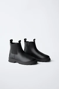 TREADED ANKLE BOOTS
