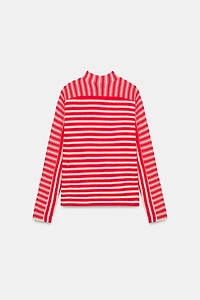STRIPED WOOL JUMPER