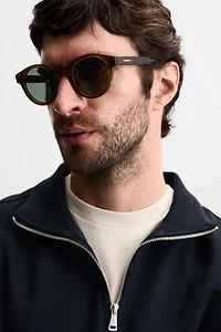 BASIC QUARTER-ZIP SWEATSHIRT
