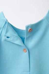 COMBI-SHORT EN MOLLETON