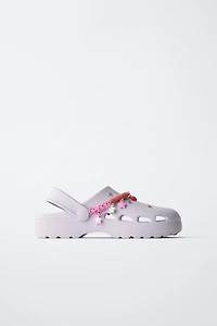 RUBBERIZED CLOGS