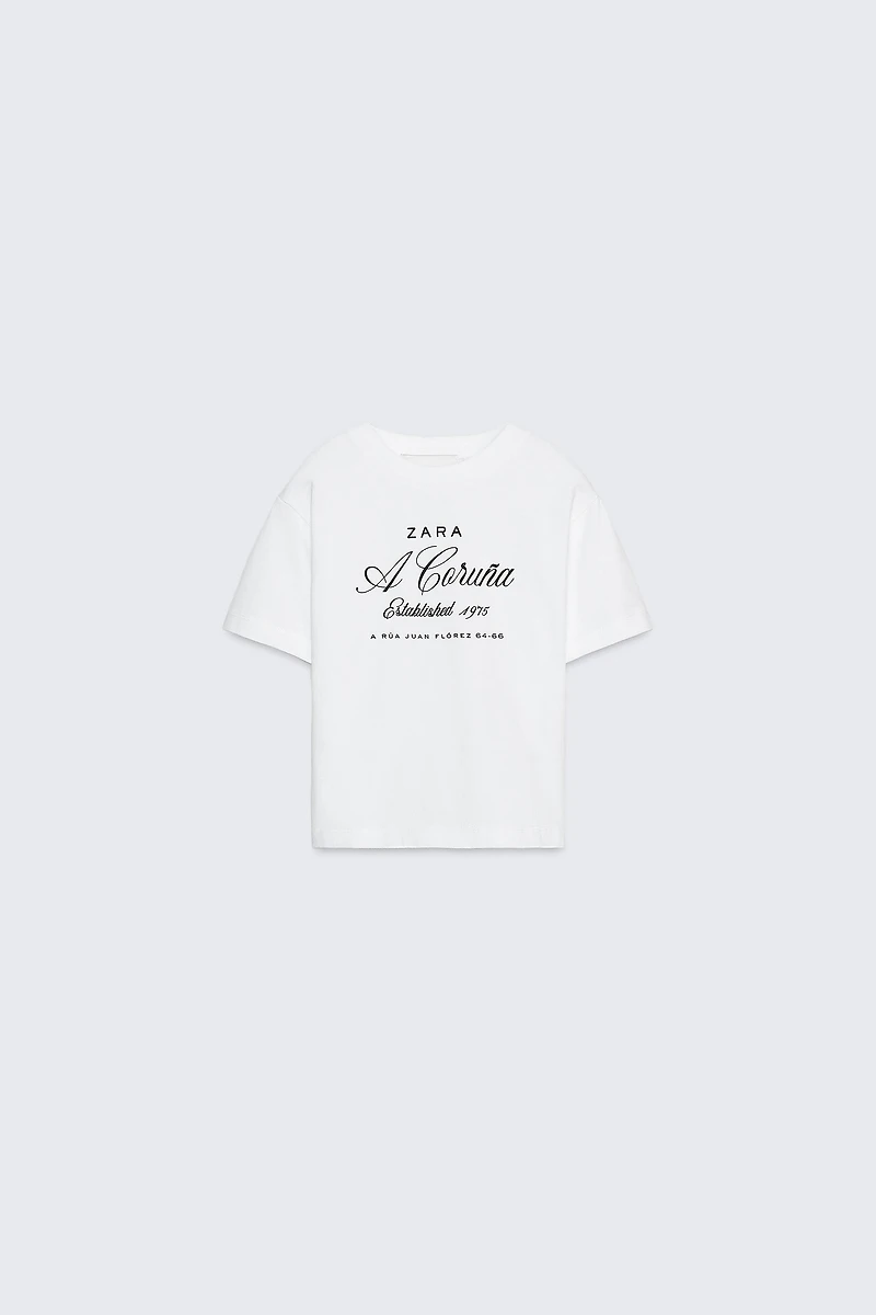 T-SHIRT IMPRIMÉ INSCRIPTION 50TH ANNIVERSARY