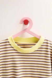 ZARA TIMELESS - T-SHIRT RAYURES COL CONTRASTE