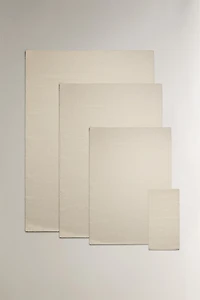 TAPIS LAINE LIGNE ONDES