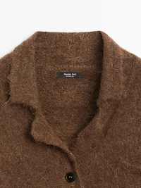 Cardigan alpaga avec poches