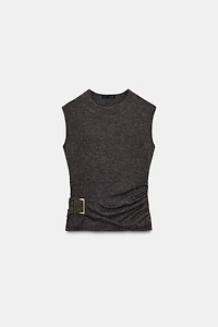 SOFT BUCKLE TOP