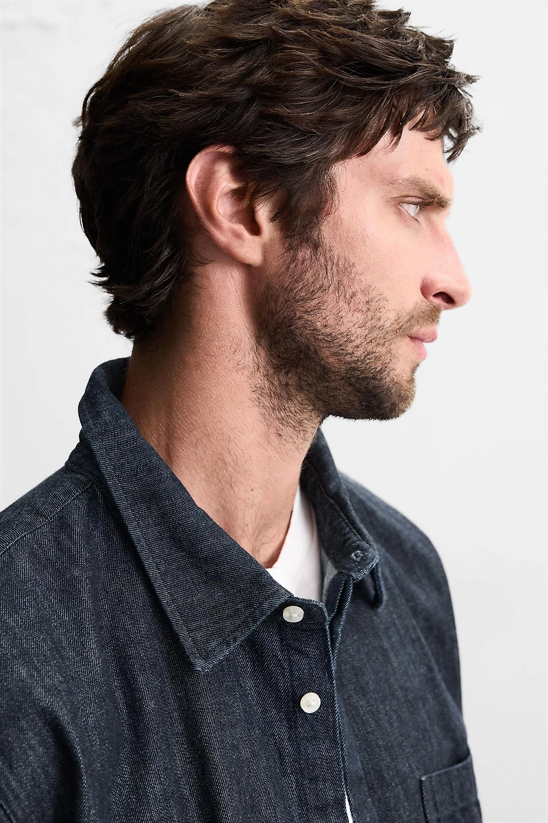 RELAXED FIT DENIM SHIRT