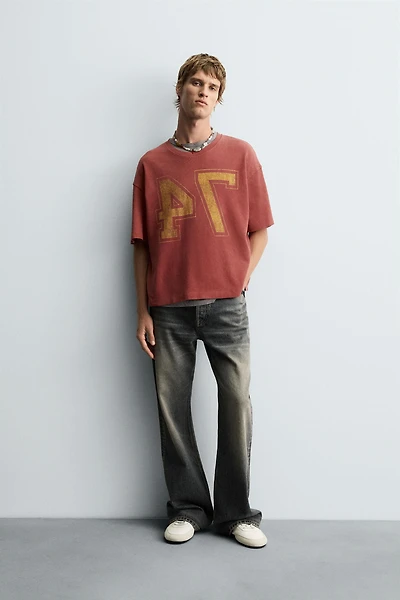 T-SHIRT STRUCTURE OUVERTE VARSITY