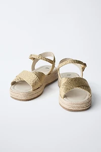 BRAIDED BODY SANDALS