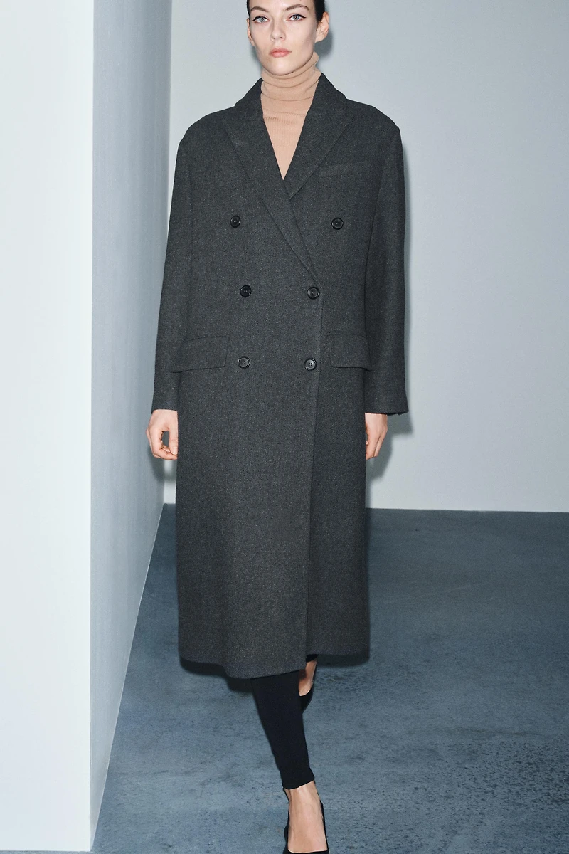 LONG OVERSIZED COAT ZW COLLECTION