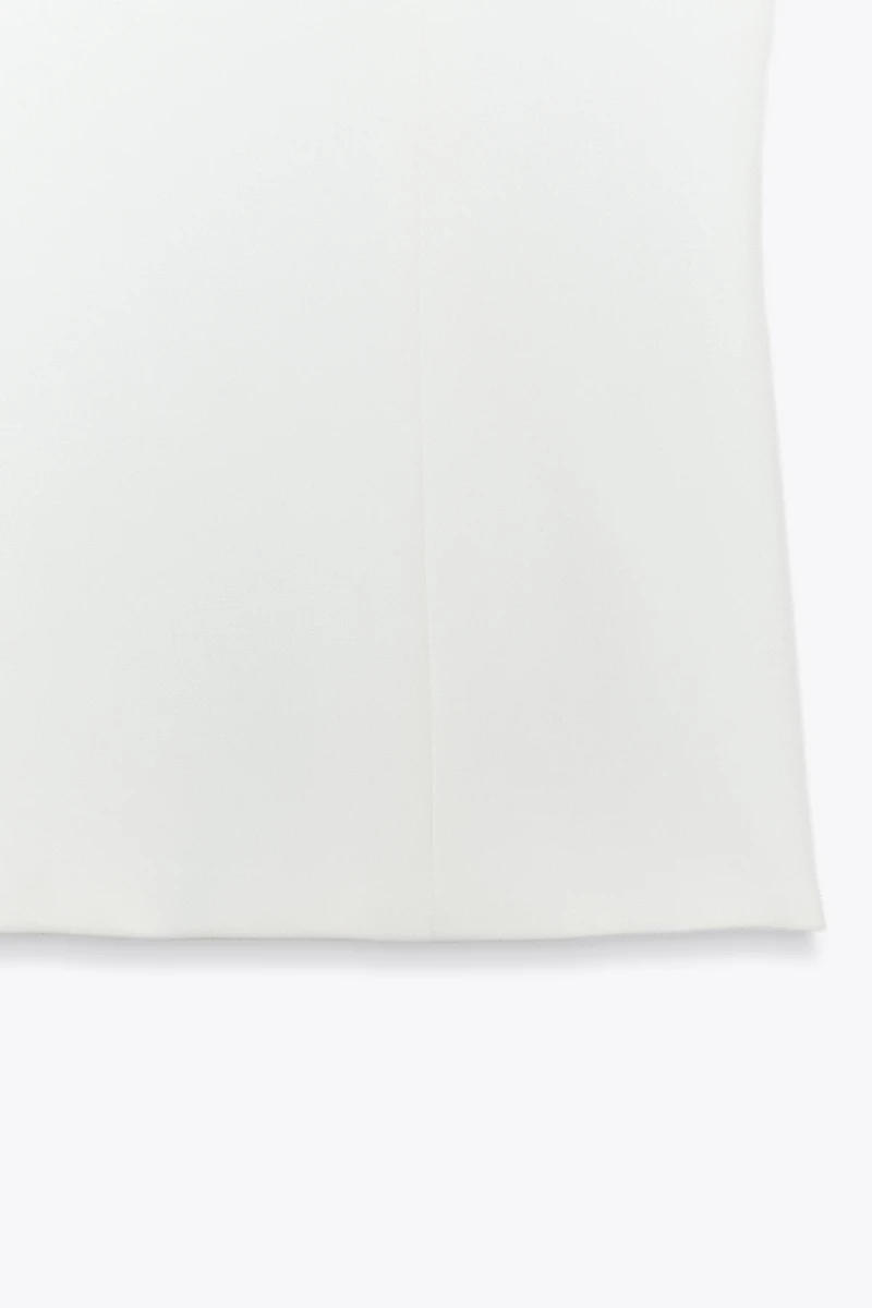 BOW DETAIL STRETCH TOP
