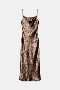 LINGERIE STYLE MIDI DRESS