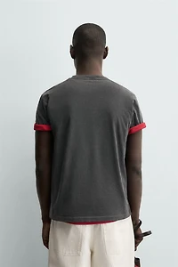 HEART PRINT T-SHIRT