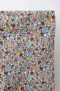 FLORAL AND SOLID LEGGINGS TWO-PACK