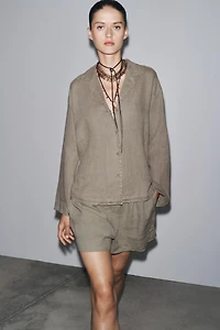 CHEMISE 100 % LIN COLLECTION ZW
