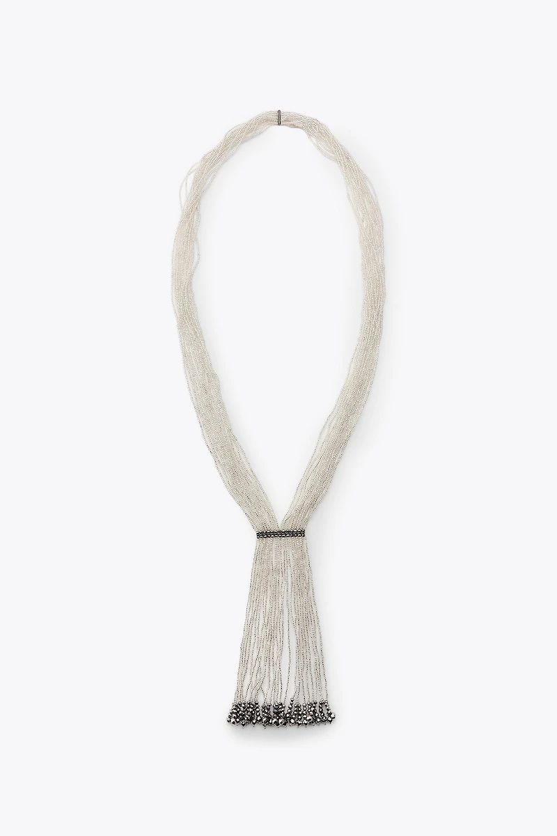 COLLIER CRAVATE COMBINÉ FANTAISIE