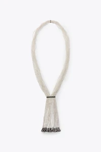 COLLIER CRAVATE COMBINÉ FANTAISIE