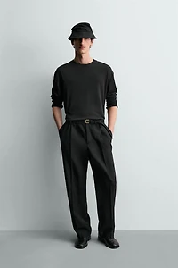 RELAXED FIT COTTON - LINEN BLEND T-SHIRT LIMITED EDITION