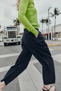 WRAP WAIST PANTS
