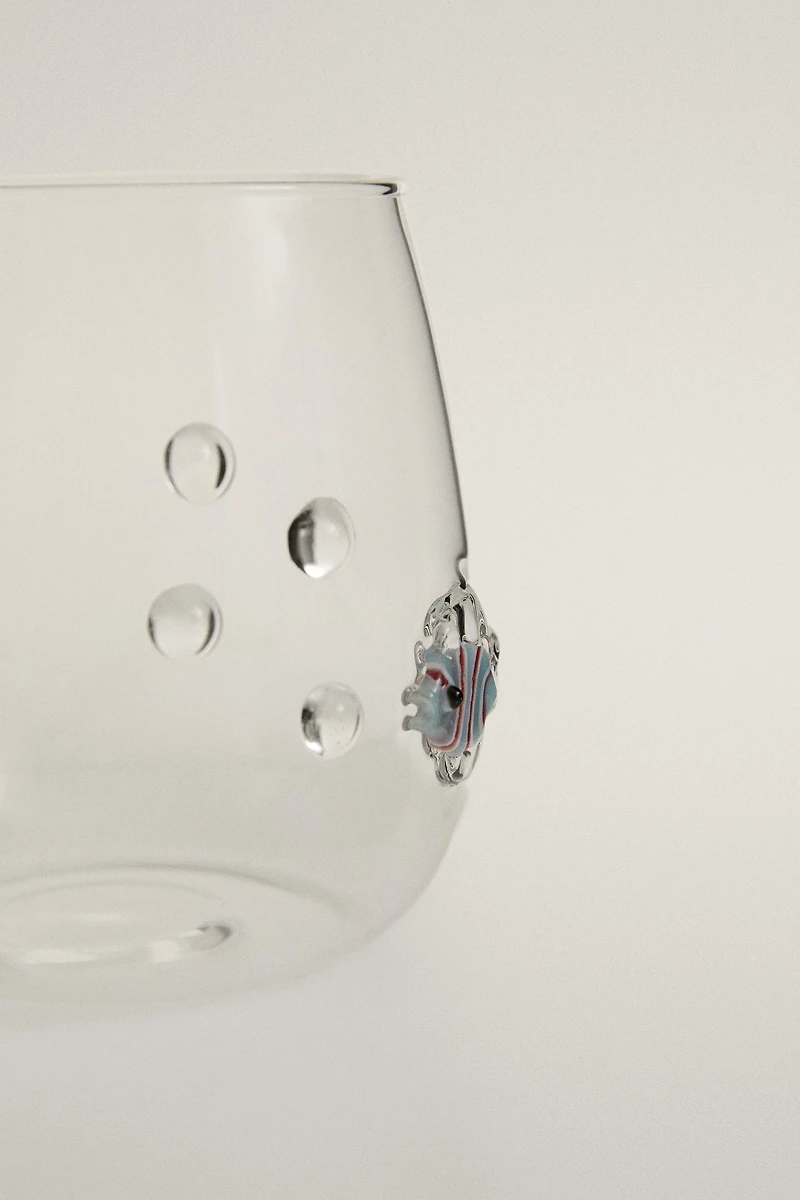 FISH AND BUBBLE TUMBLER