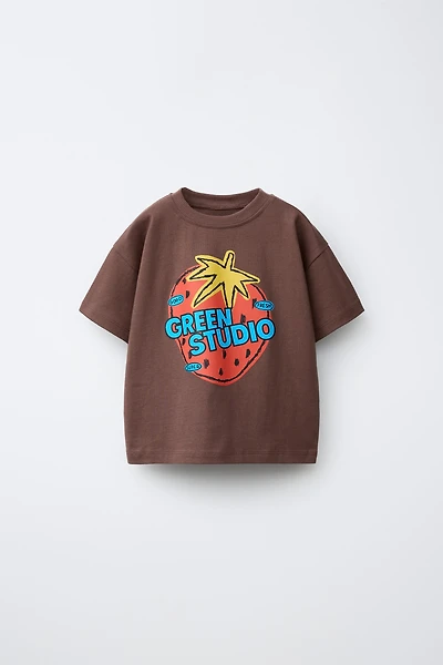 T-SHIRT À IMPRIMÉ FRAISE