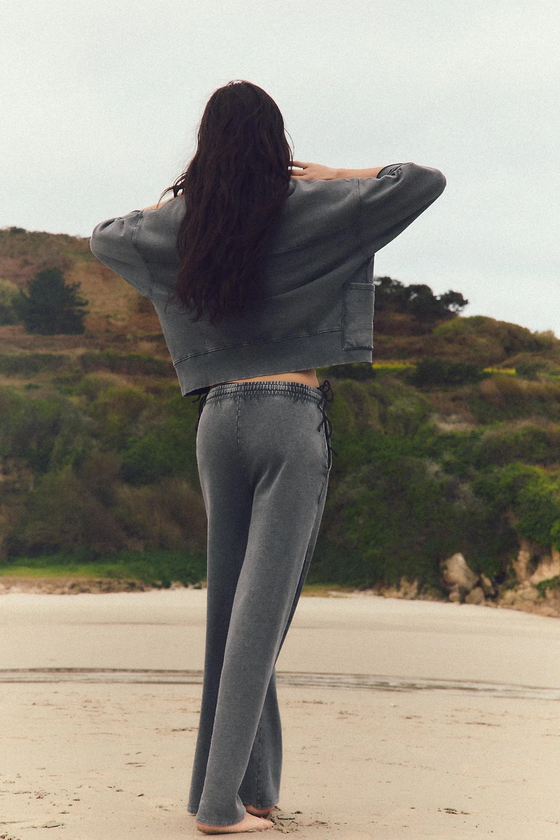 WASHED EFFECT PANTS