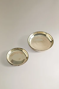 ANTIQUE GLASS CHRISTMAS TEALIGHT HOLDER