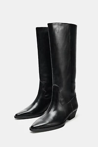 BOTTES PLATES COW-BOY