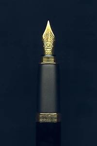 OHTO ALUMINUM AND BRASS FOUNTAIN PEN