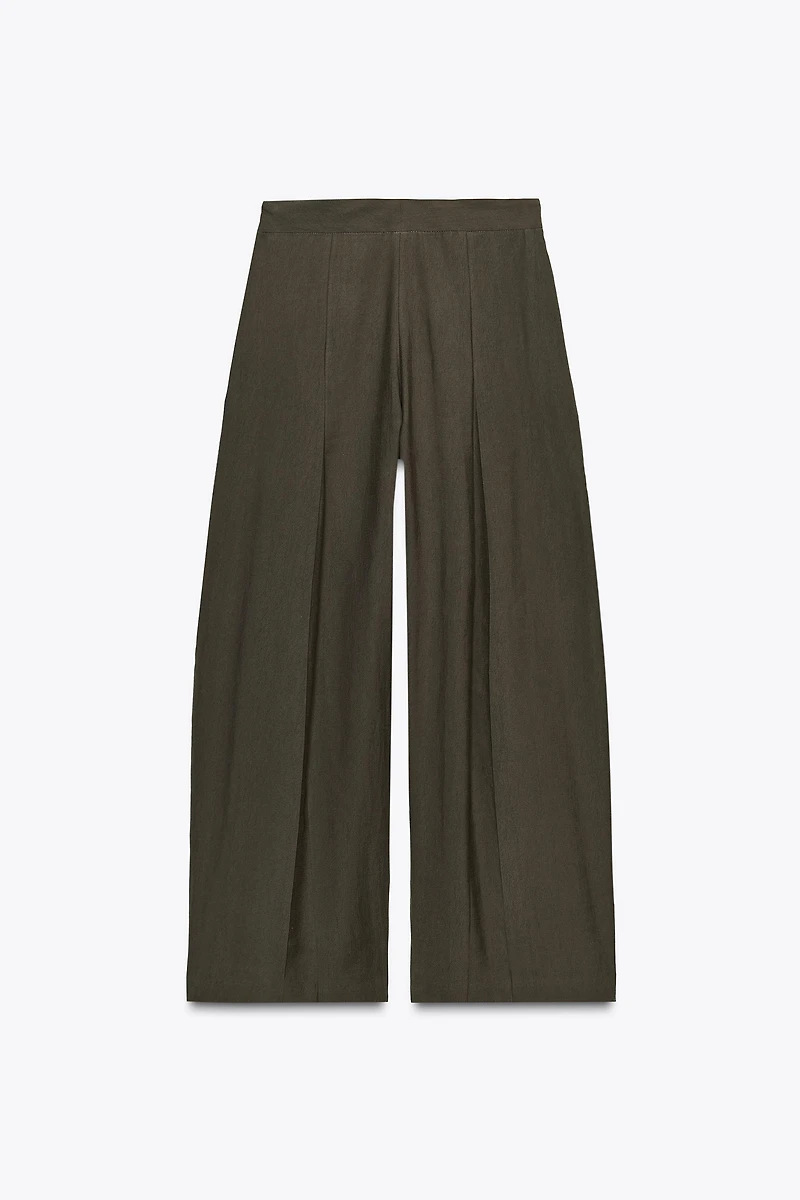 ZW COLLECTION FRONT PLEAT PANTS