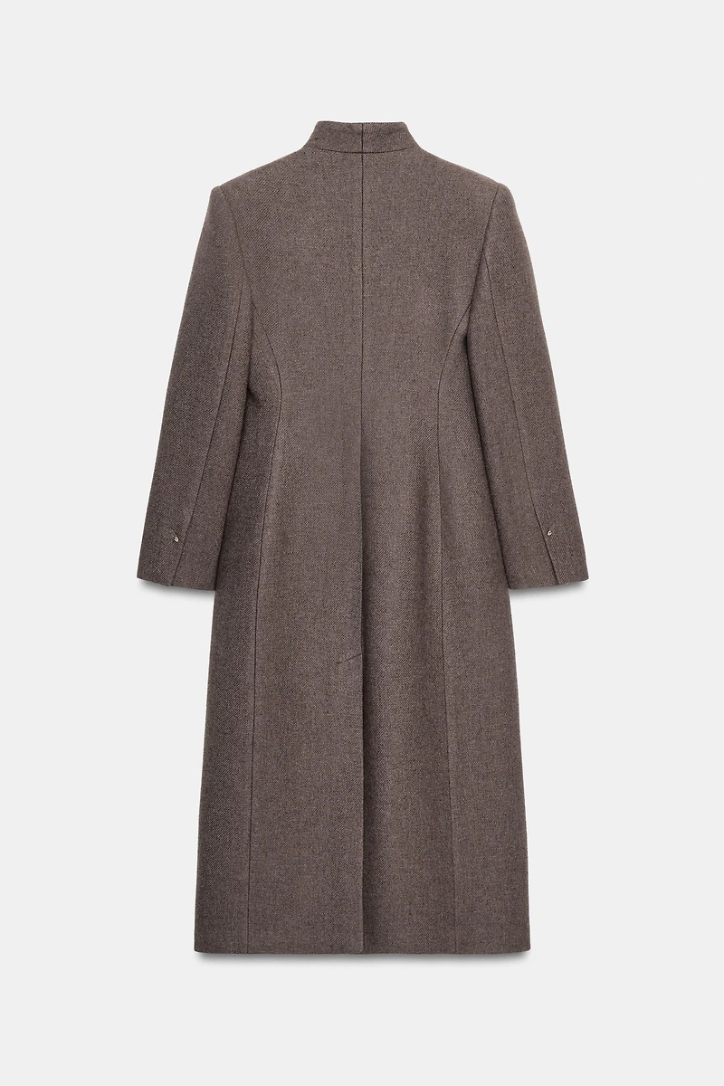 MANTECO WOOL COAT ZW COLLECTION LIMITED EDITION