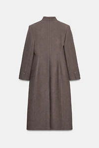 MANTECO WOOL COAT ZW COLLECTION LIMITED EDITION